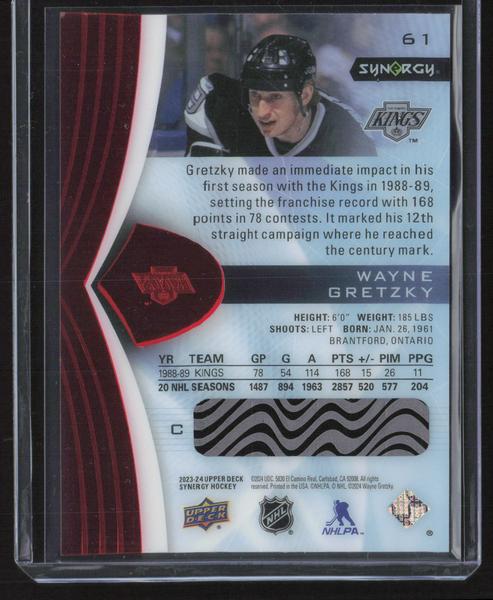 2023-24 Upper Deck Synergy #61 Wayne Gretzky Red Codes