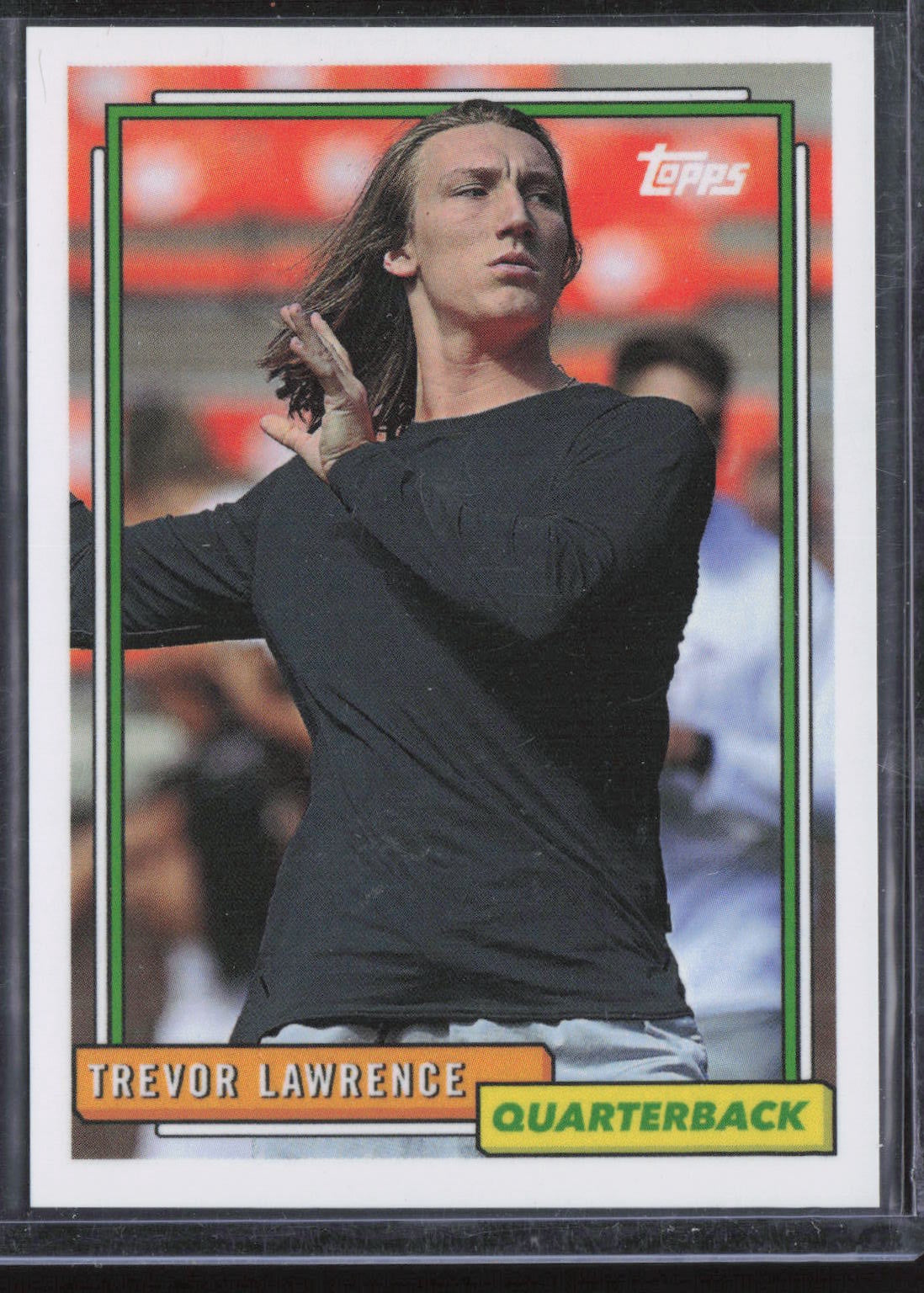 2021 Topps x Trevor Lawrence #28 Trevor Lawrence