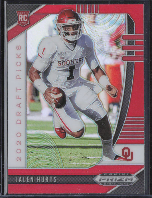 2020 Panini Prizm Draft Picks #129 Jalen Hurts Prizms