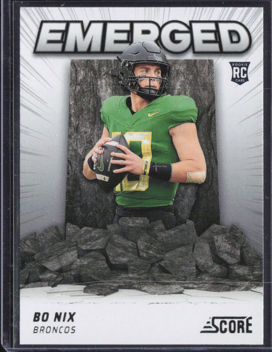 2024 Score #EM-BNX Bo Nix Emerged