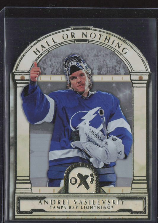 2023-24 SkyBox E-X 2000 #HN-8 Andrei Vasilevskiy Hall or Nothing