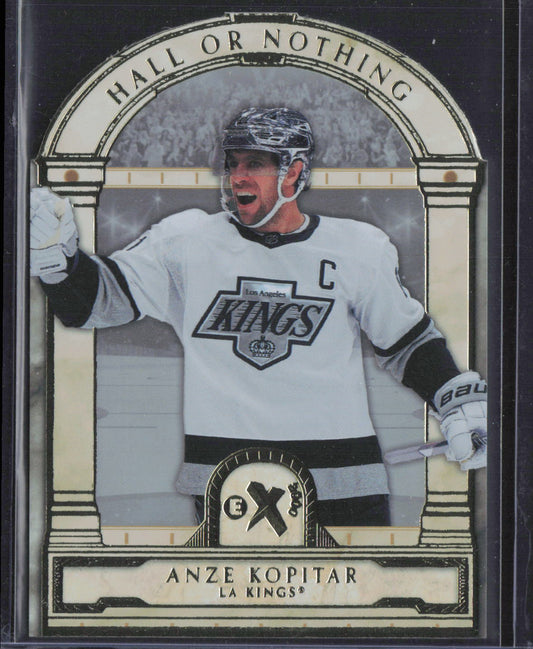 2023-24 SkyBox E-X 2000 #HN-3 Anze Kopitar Hall or Nothing