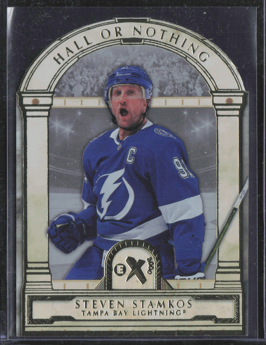 2023-24 SkyBox E-X 2000 #HN-4 Steven Stamkos Hall or Nothing
