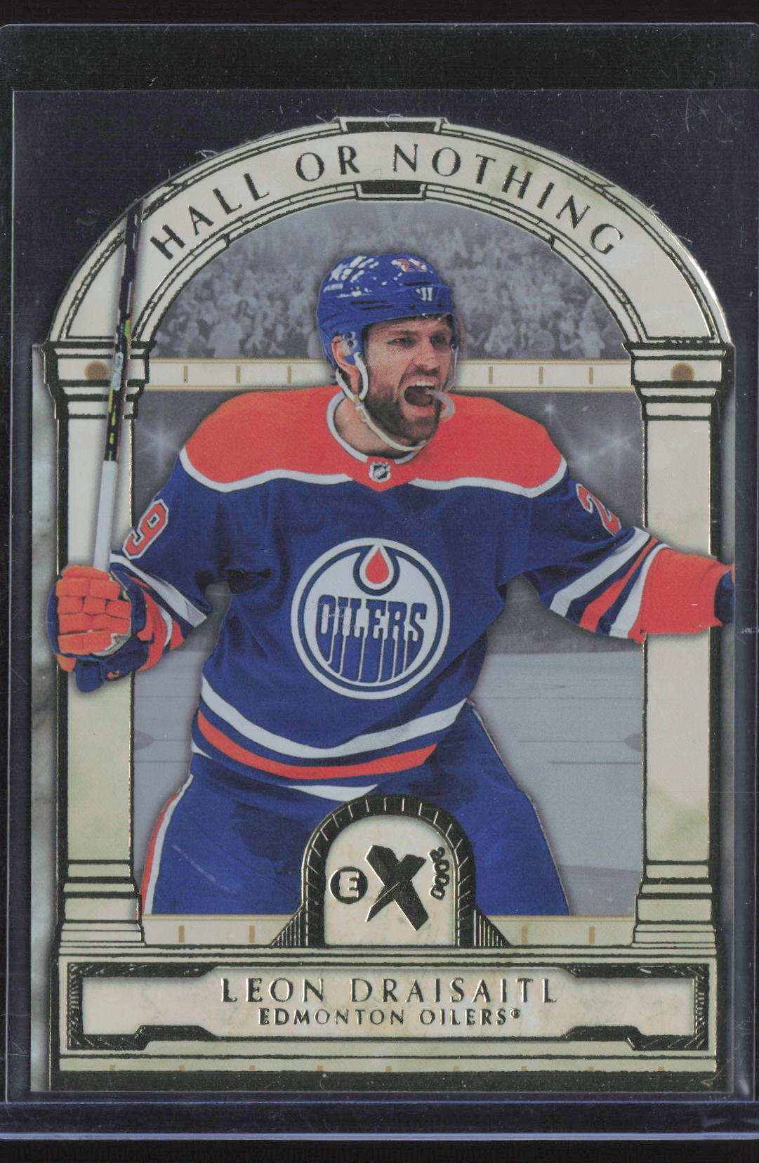 2023-24 SkyBox E-X 2000 #HN-10 Leon Draisaitl Hall or Nothing