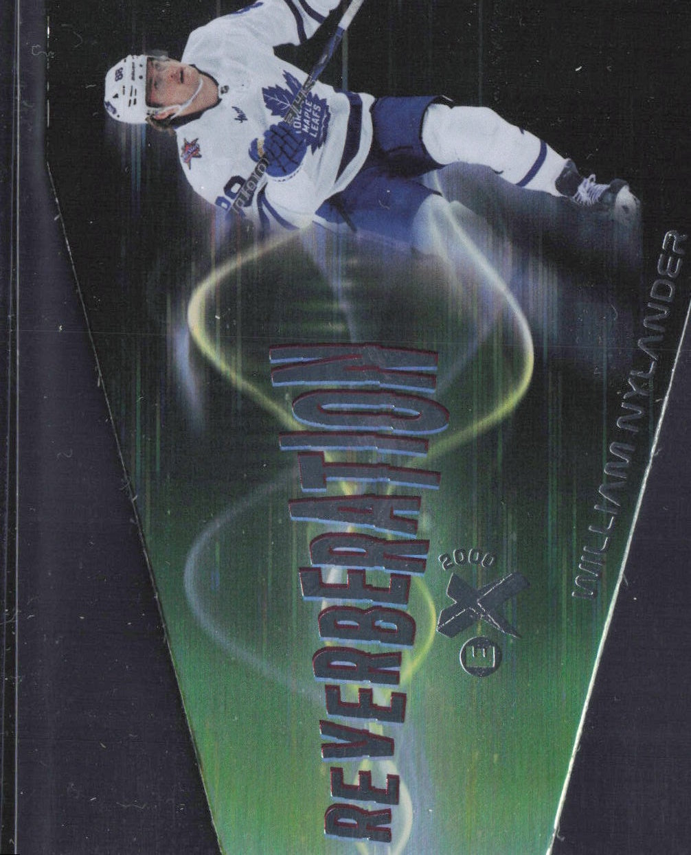 2023-24 SkyBox E-X 2000 #20 OF 20 RVB William Nylander Reverberation