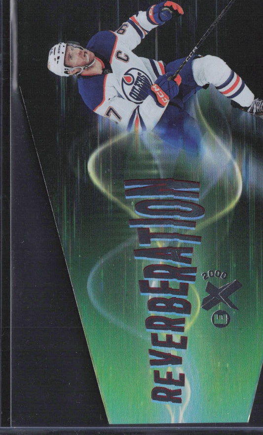 2023-24 SkyBox E-X 2000 #6 OF 20 RVB Connor McDavid Reverberation