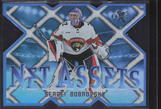 2023-24 SkyBox E-X 2000 #2 OF 30 NA Sergei Bobrovsky Net Assets