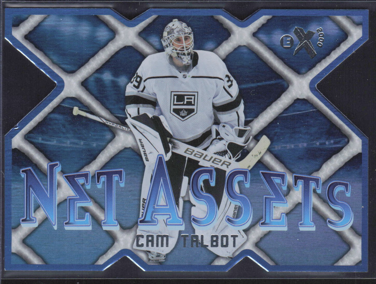 2023-24 SkyBox E-X 2000 #21 OF 30 NA Cam Talbot Net Assets
