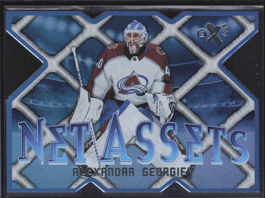 2023-24 SkyBox E-X 2000 #3 OF 30 NA Alexandar Georgiev Net Assets