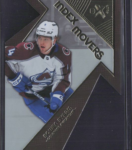 2023-24 SkyBox E-X 2000 #IM-4 Bowen Byram Index Movers