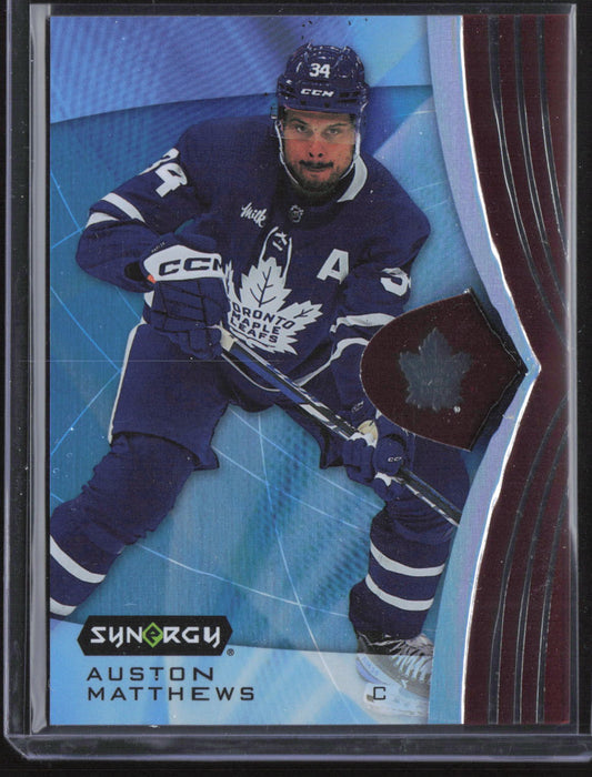 2023-24 Upper Deck Synergy #2 Auston Matthews Red