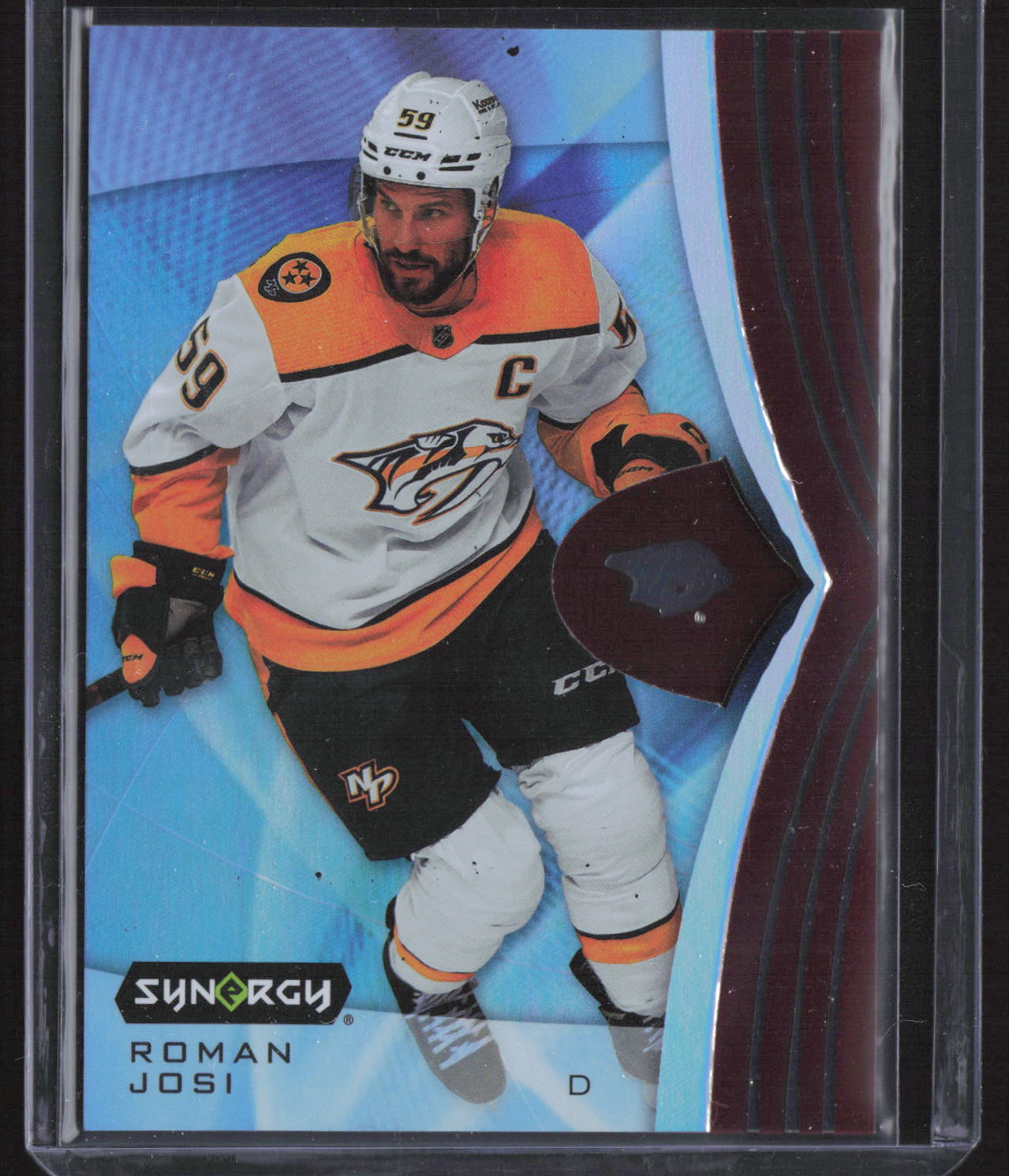 2023-24 Upper Deck Synergy #18 Roman Josi Red Codes