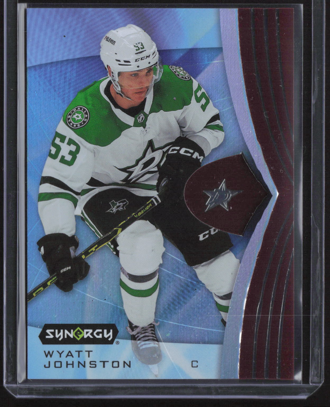2023-24 Upper Deck Synergy #31 Wyatt Johnston Red Codes
