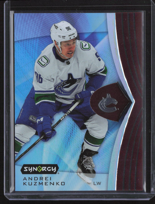 2023-24 Upper Deck Synergy #32 Andrei Kuzmenko Red Codes