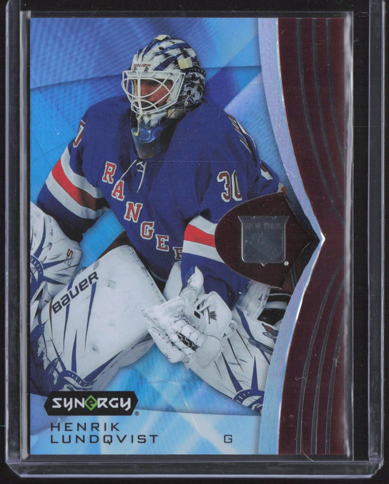2023-24 Upper Deck Synergy #67 Henrik Lundqvist Red Codes