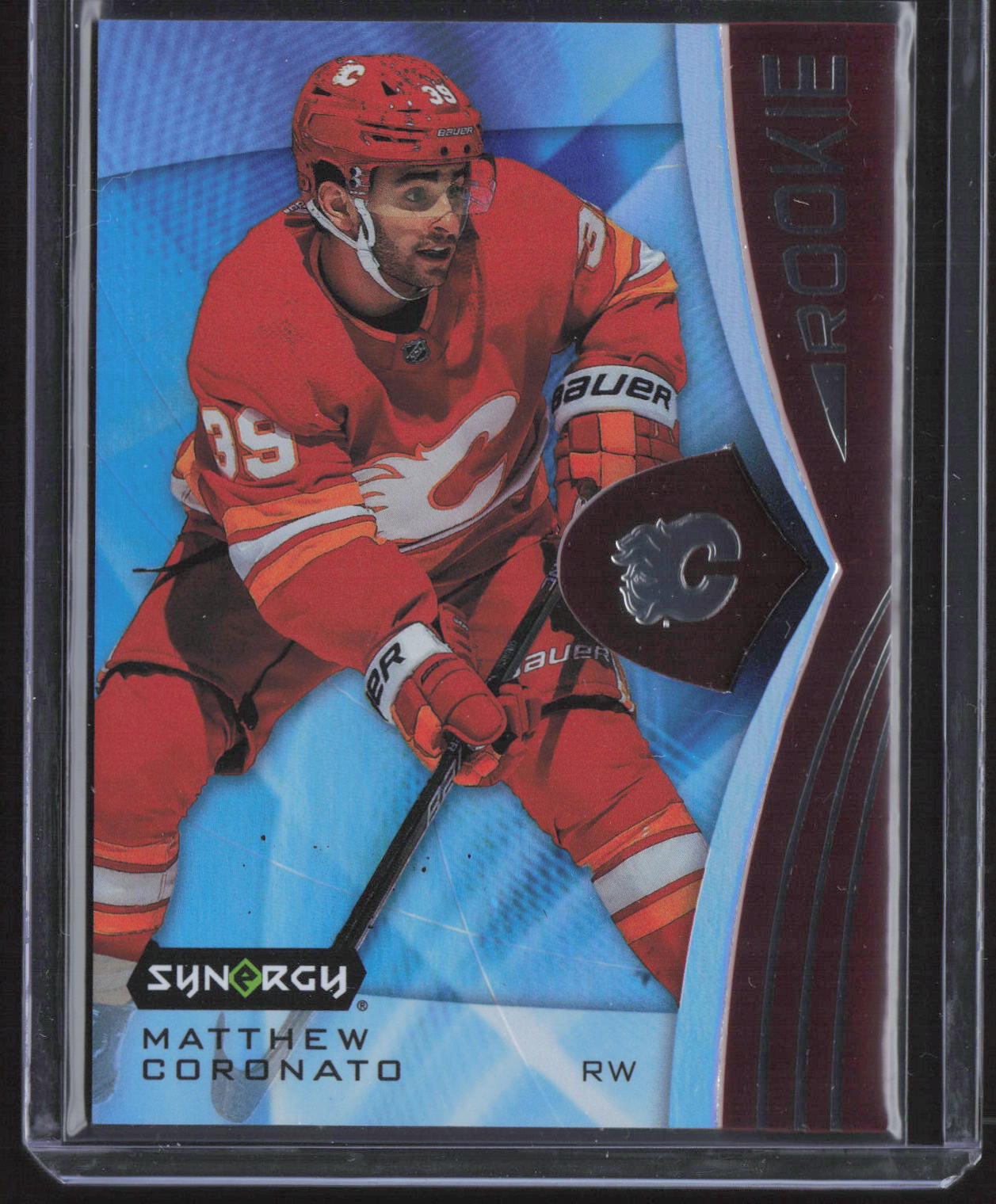 2023-24 Upper Deck Synergy #81 Matthew Coronato Red Codes