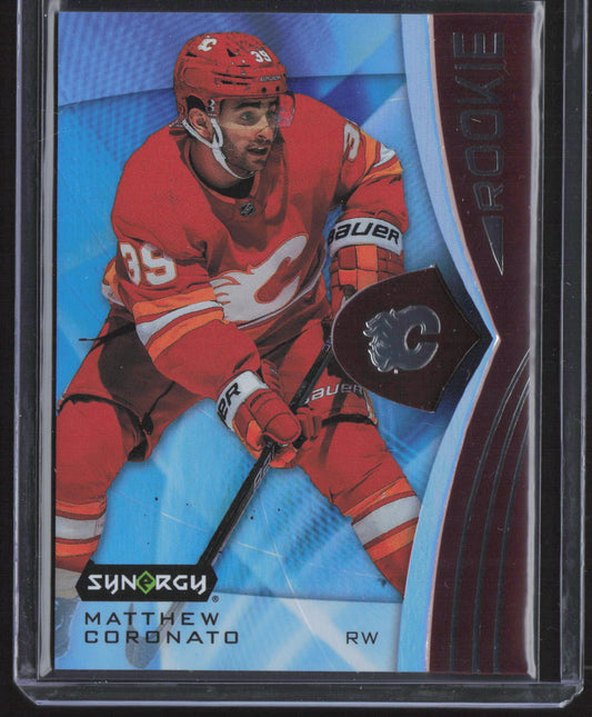 2023-24 Upper Deck Synergy #81 Matthew Coronato Red Codes